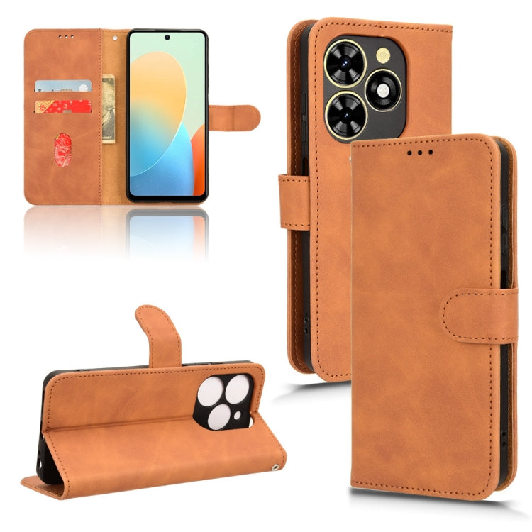 Skin Feel Magnetic Flip Leather Phone Case, For Tecno Pop 8, For Tecno Pova 5 Pro, For Tecno Pova Neo 3, For Tecno Pova 5, For Tecno Camon 20 Premier