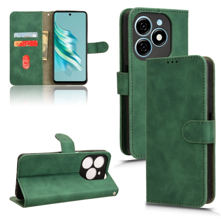 Skin Feel Magnetic Flip Leather Phone Case, For Tecno Spark Go 5G, For Tecno Camon 30S Pro, For Tecno Pova 6 Neo, For Tecno Camon 30 4G, For Tecno Spark 20 Pro, For Tecno Spark 20, For Tecno Pop 8, For Tecno Pova 5 Pro, For Tecno Pova Neo 3