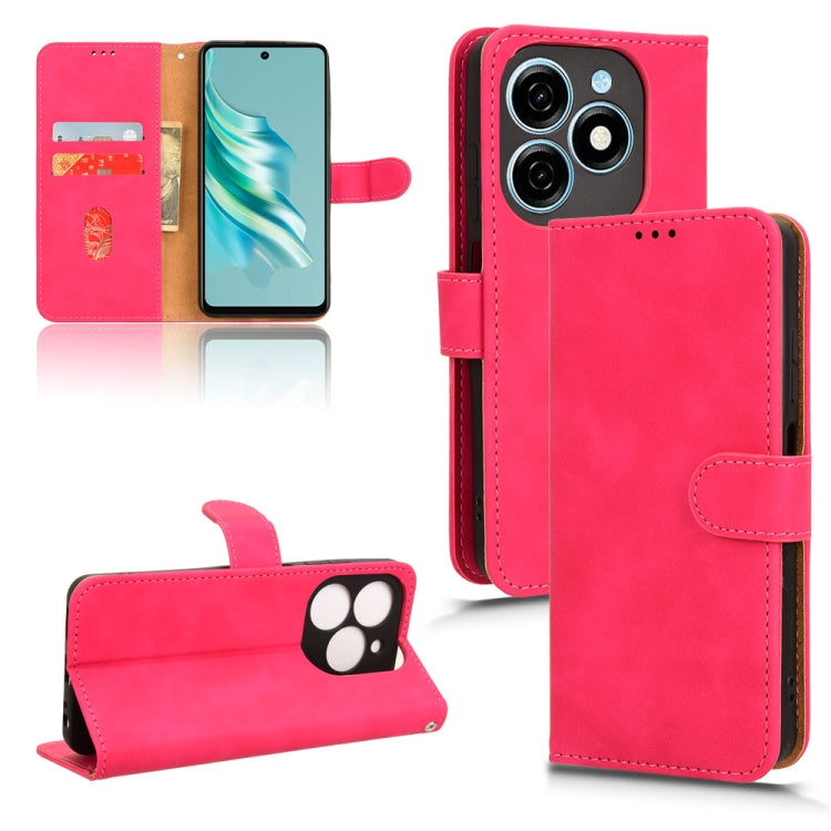 Skin Feel Magnetic Flip Leather Phone Case, For Tecno Spark Go 5G, For Tecno Camon 30S Pro, For Tecno Pova 6 Neo, For Tecno Camon 30 4G, For Tecno Spark 20 Pro, For Tecno Spark 20, For Tecno Pop 8, For Tecno Pova 5 Pro, For Tecno Pova Neo 3