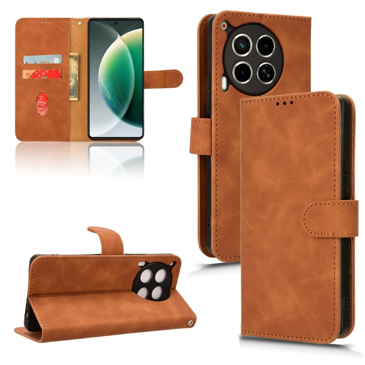 Skin Feel Magnetic Flip Leather Phone Case, For Tecno Spark Go 5G, For Tecno Camon 30S Pro, For Tecno Pova 6 Neo, For Tecno Camon 30 4G, For Tecno Spark 20 Pro, For Tecno Spark 20, For Tecno Pop 8, For Tecno Pova 5 Pro, For Tecno Pova Neo 3