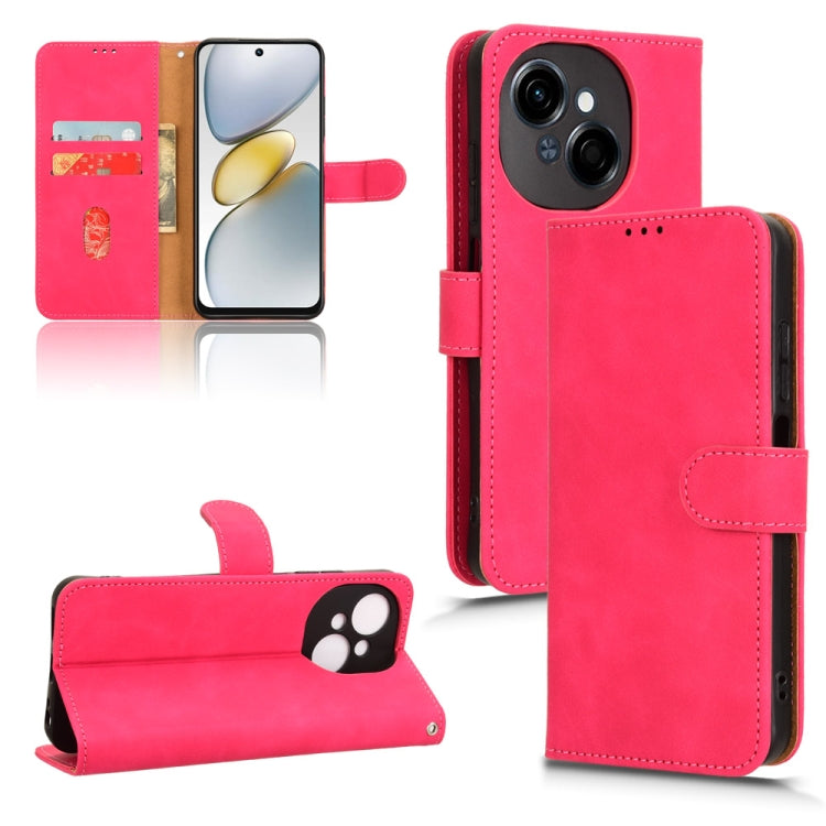 Skin Feel Magnetic Flip Leather Phone Case, For Tecno Spark 30 Pro 4G, For Tecno Spark Go 2025 / Spark Go 1, For Tecno Pop 9, For Tecno Spark Go 5G, For Tecno Camon 30S Pro, For Tecno Pova 6 Neo, For Tecno Camon 30 4G, For Tecno Spark 20 Pro           ...