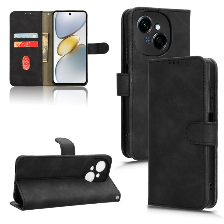 Skin Feel Magnetic Flip Leather Phone Case, For Tecno Spark 30 Pro 4G, For Tecno Spark Go 2025 / Spark Go 1, For Tecno Pop 9, For Tecno Spark Go 5G, For Tecno Camon 30S Pro, For Tecno Pova 6 Neo, For Tecno Camon 30 4G, For Tecno Spark 20 Pro           ...