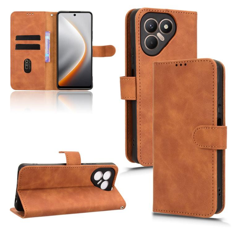 Skin Feel Magnetic Flip Leather Phone Case, For Tecno Pova 7 5G, For Tecno Spark 40 Pro+, For Tecno Spark 40 Pro 4G, For Tecno Spark 40 4G, For Tecno Pova 7 Ultra 5G, For Tecno Spark Go 2 4G, For Tecno Pova Curve 5G, For Tecno Camon 40 Premier         ...
