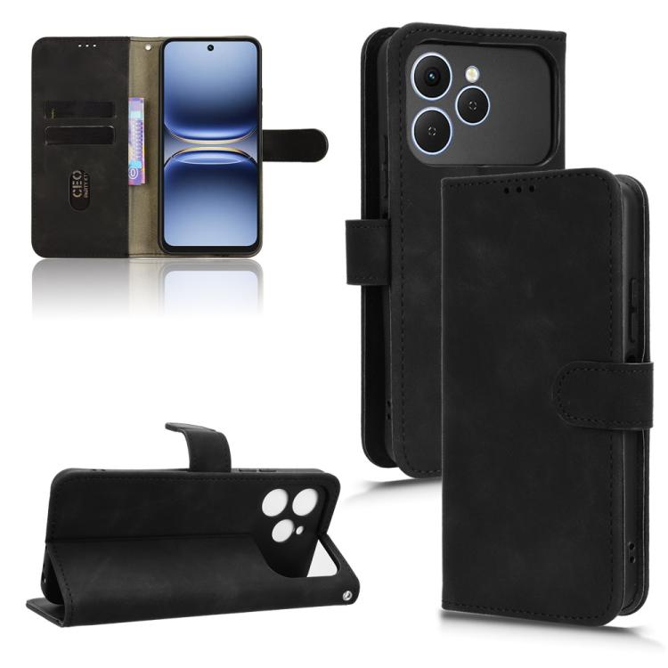 Skin Feel Magnetic Flip Leather Phone Case, For Tecno Pova 7 5G, For Tecno Spark 40 Pro+, For Tecno Spark 40 Pro 4G, For Tecno Spark 40 4G, For Tecno Pova 7 Ultra 5G, For Tecno Spark Go 2 4G, For Tecno Pova Curve 5G, For Tecno Camon 40 Premier         ...
