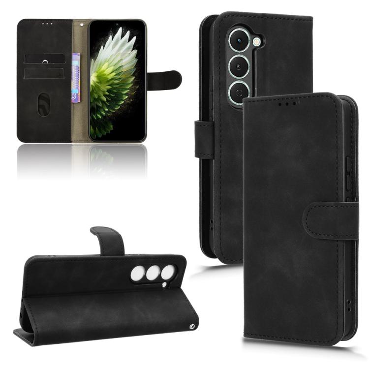 Skin Feel Magnetic Flip Leather Phone Case, For Tecno Pova Curve 2 5G, For Tecno Camon 50 Pro 4G, For Tecno Camon 50 4G, For Tenco Spark Go 3, For Tecno Spark Slim 5G, For Tecno Pova 7 Pro 5G, For Tecno Pova 7 5G, For Tecno Spark 40 Pro+               ...