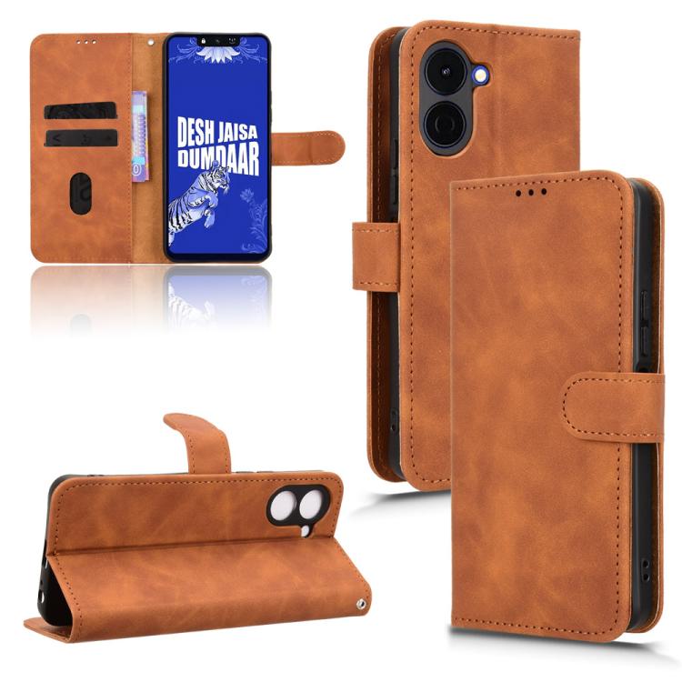 Skin Feel Magnetic Flip Leather Phone Case, For Tecno Pova Curve 2 5G, For Tecno Camon 50 Pro 4G, For Tecno Camon 50 4G, For Tenco Spark Go 3, For Tecno Spark Slim 5G, For Tecno Pova 7 Pro 5G, For Tecno Pova 7 5G, For Tecno Spark 40 Pro+               ...