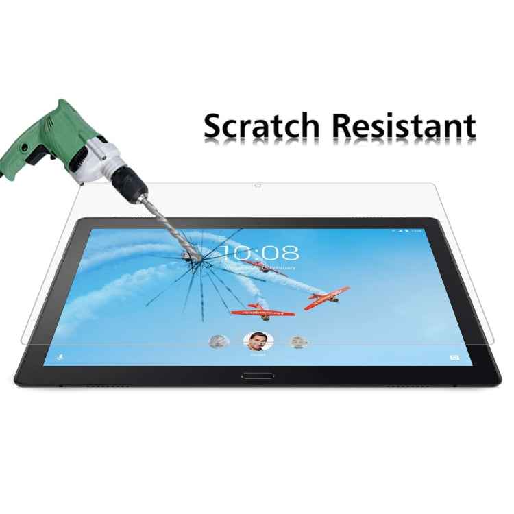 25 PCS For Lenovo Tab P10 X705M 9H 0.3mm Explosion-proof Tempered Glass Film
