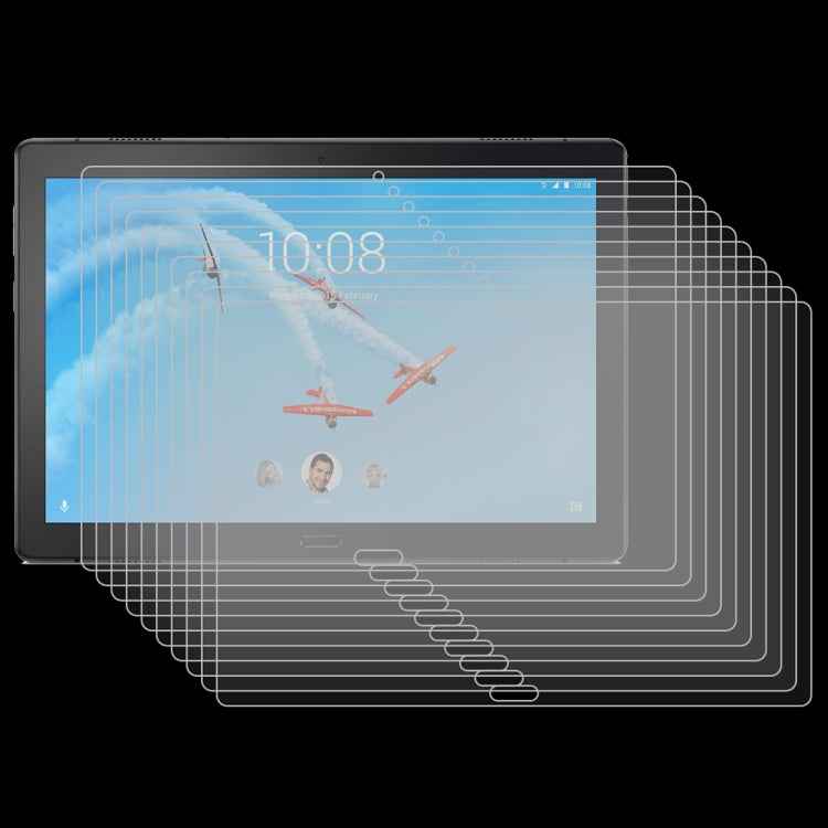 25 PCS For Lenovo Tab P10 X705M 9H 0.3mm Explosion-proof Tempered Glass Film