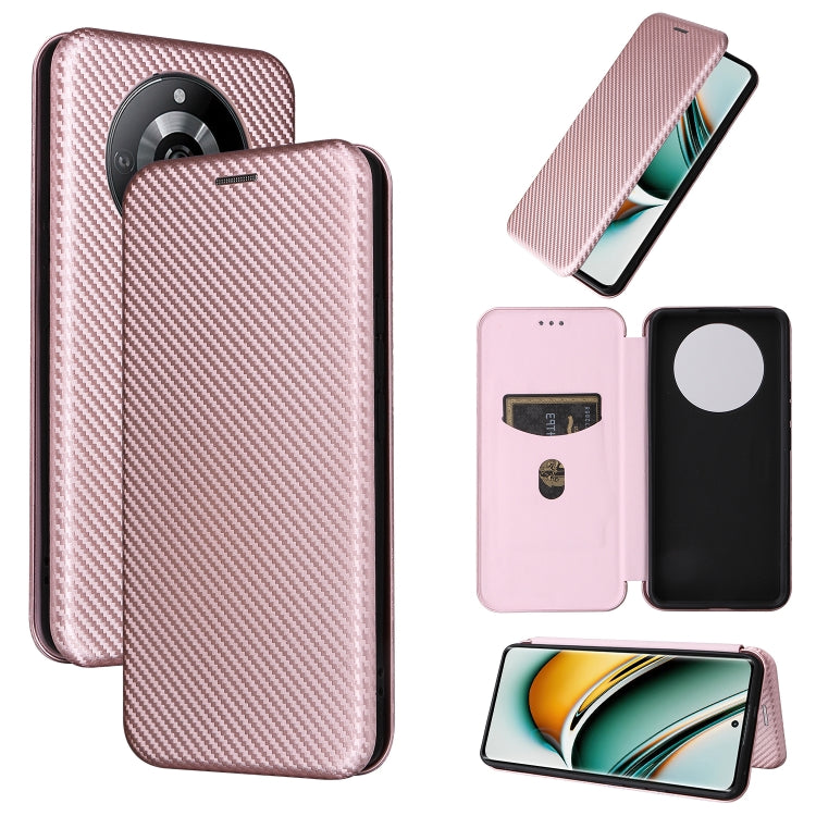 Carbon Fiber Texture Flip Leather Phone Case, For Realme 11 5G / 11x, For Realme C53 4G / Narzo N53 4G, For Realme 11 5G, For Realme 11 Pro / 11 Pro+