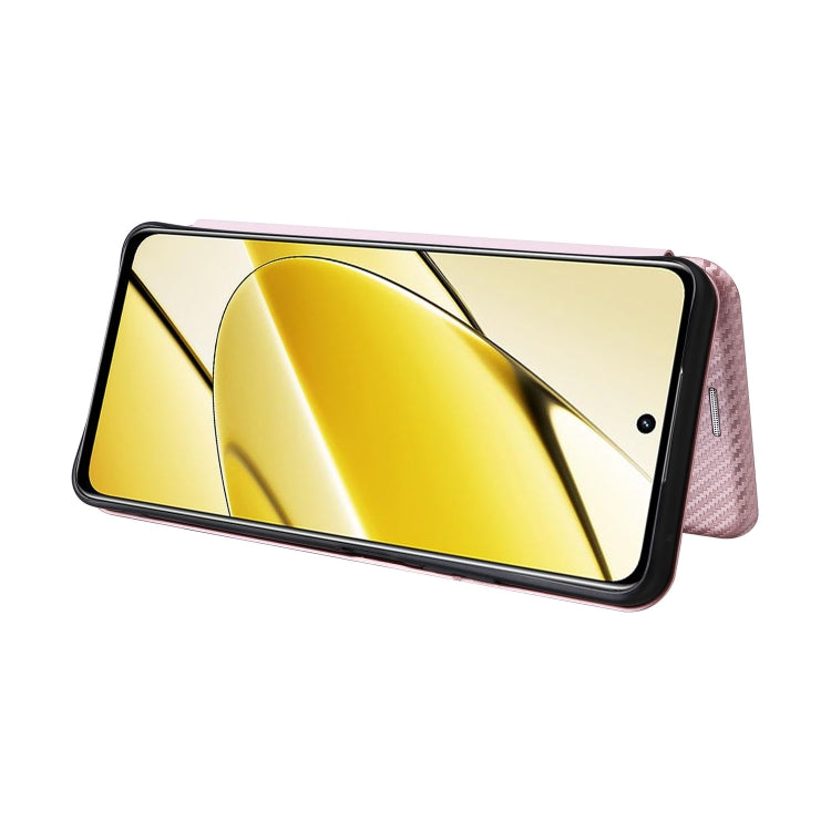 Carbon Fiber Texture Flip Leather Phone Case, For Realme 11 5G / 11x, For Realme C53 4G / Narzo N53 4G, For Realme 11 5G, For Realme 11 Pro / 11 Pro+