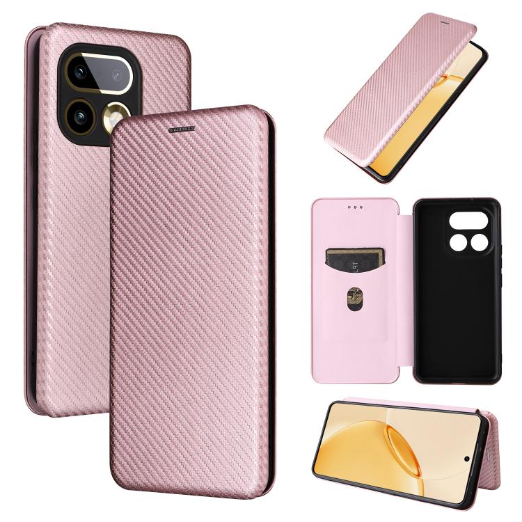Carbon Fiber Texture Flip Leather Phone Case, For Realme Note 80 4G, For Realme 16 5G, For Realme 16 Pro+ 5G, For Realme 15x 5G India / C85 5G, For Realme C85 Pro 4G, For Realme 15T 5G, For Realme 15 5G / Realme 15 Pro 5G, For Realme GT 7 Global       ...
