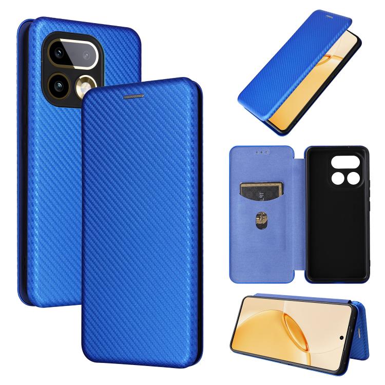 Carbon Fiber Texture Flip Leather Phone Case, For Realme Note 80 4G, For Realme 16 5G, For Realme 16 Pro+ 5G, For Realme 15x 5G India / C85 5G, For Realme C85 Pro 4G, For Realme 15T 5G, For Realme 15 5G / Realme 15 Pro 5G, For Realme GT 7 Global       ...