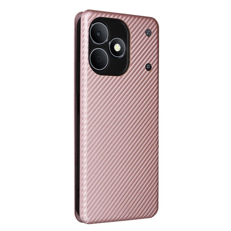 Carbon Fiber Texture Flip Leather Phone Case, For Realme Note 80 4G, For Realme 16 5G, For Realme 16 Pro+ 5G, For Realme 15x 5G India / C85 5G, For Realme C85 Pro 4G, For Realme 15T 5G, For Realme 15 5G / Realme 15 Pro 5G, For Realme GT 7 Global       ...