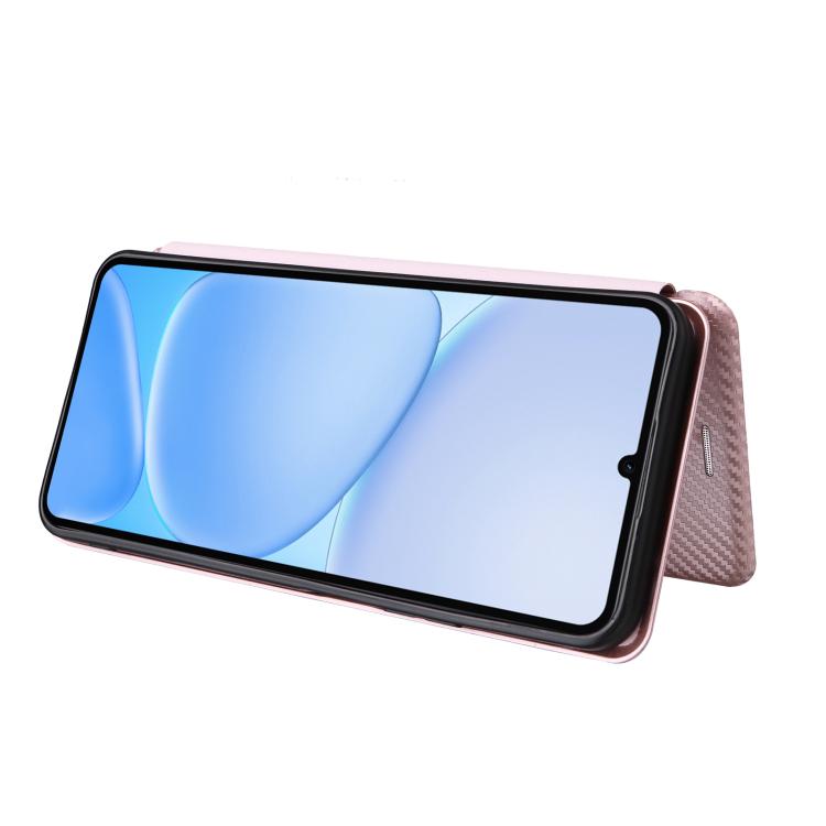 Carbon Fiber Texture Flip Leather Phone Case, For Realme Note 80 4G, For Realme 16 5G, For Realme 16 Pro+ 5G, For Realme 15x 5G India / C85 5G, For Realme C85 Pro 4G, For Realme 15T 5G, For Realme 15 5G / Realme 15 Pro 5G, For Realme GT 7 Global       ...