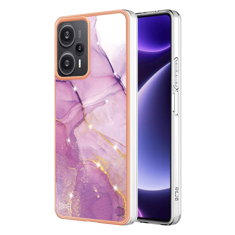 Electroplating Marble Dual-side IMD Phone Case, For Xiaomi Redmi Note 13 Pro+ 5G, For Xiaomi Redmi Note 13 Pro 5G Global, For Xiaomi 13T/13T Pro, For Xiaomi Poco F5 5G/Redmi Note 12 Turbo, For Xiaomi Poco F5 Pro 5G/Redmi K60, For Xiaomi Redmi Note 12S ...