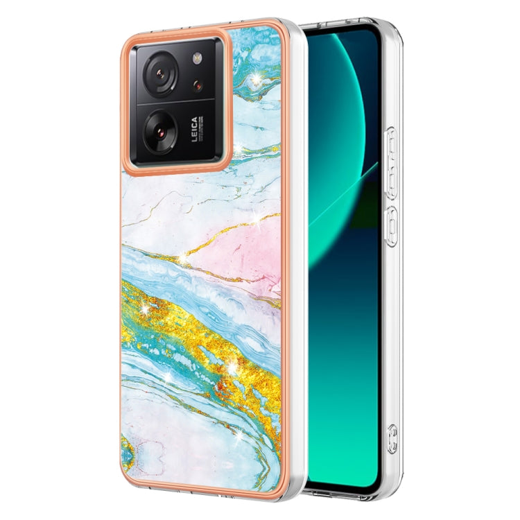 Electroplating Marble Dual-side IMD Phone Case, For Xiaomi Redmi Note 13 Pro+ 5G, For Xiaomi Redmi Note 13 Pro 5G Global, For Xiaomi 13T/13T Pro, For Xiaomi Poco F5 5G/Redmi Note 12 Turbo, For Xiaomi Poco F5 Pro 5G/Redmi K60, For Xiaomi Redmi Note 12S ...