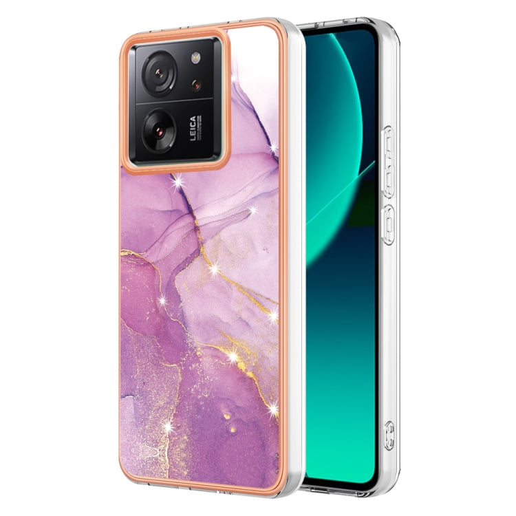 Electroplating Marble Dual-side IMD Phone Case, For Xiaomi Redmi Note 13 Pro+ 5G, For Xiaomi Redmi Note 13 Pro 5G Global, For Xiaomi 13T/13T Pro, For Xiaomi Poco F5 5G/Redmi Note 12 Turbo, For Xiaomi Poco F5 Pro 5G/Redmi K60, For Xiaomi Redmi Note 12S ...
