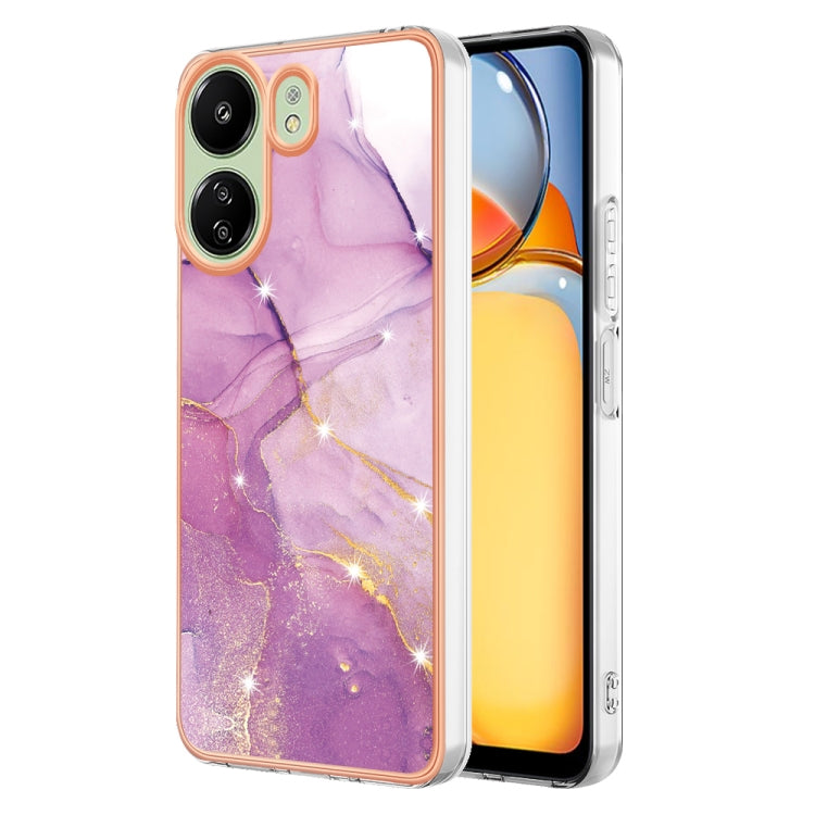 Electroplating Marble Dual-side IMD Phone Case, For Xiaomi Poco M6 Pro 4G, For Xiaomi Redmi A3, For Xiaomi Redmi Note 13 Pro 4G Global, For Xiaomi Redmi Note 13 4G Global, For Xiaomi K70E, For Xiaomi Poco X6 Pro, For Xiaomi Redmi Note 13 5G Global     ...