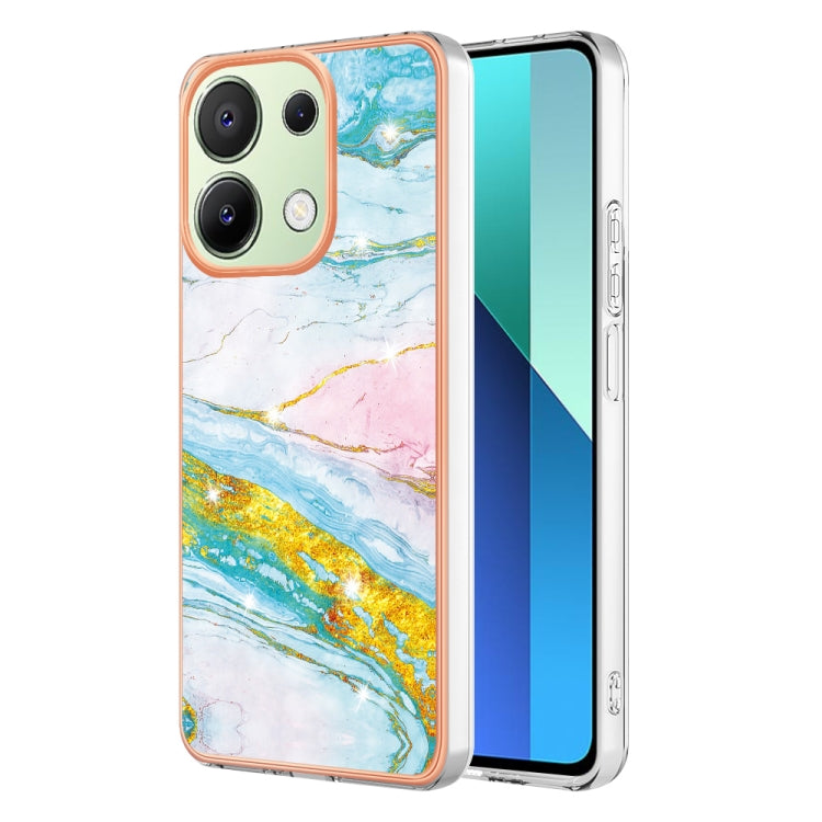 Electroplating Marble Dual-side IMD Phone Case, For Xiaomi Poco M6 Pro 4G, For Xiaomi Redmi A3, For Xiaomi Redmi Note 13 Pro 4G Global, For Xiaomi Redmi Note 13 4G Global, For Xiaomi K70E, For Xiaomi Poco X6 Pro, For Xiaomi Redmi Note 13 5G Global     ...