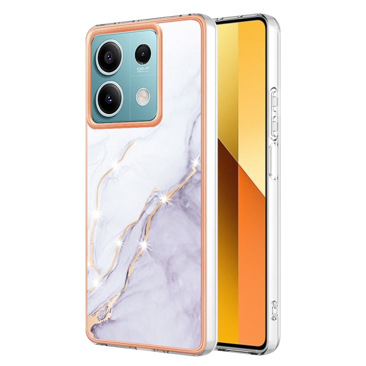 Electroplating Marble Dual-side IMD Phone Case, For Xiaomi Poco M6 Pro 4G, For Xiaomi Redmi A3, For Xiaomi Redmi Note 13 Pro 4G Global, For Xiaomi Redmi Note 13 4G Global, For Xiaomi K70E, For Xiaomi Poco X6 Pro, For Xiaomi Redmi Note 13 5G Global     ...