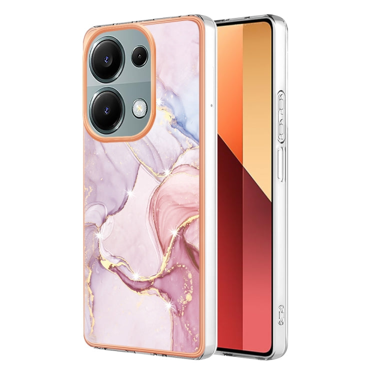 Electroplating Marble Dual-side IMD Phone Case, For Xiaomi Poco M6 Pro 4G, For Xiaomi Redmi A3, For Xiaomi Redmi Note 13 Pro 4G Global, For Xiaomi Redmi Note 13 4G Global, For Xiaomi K70E, For Xiaomi Poco X6 Pro, For Xiaomi Redmi Note 13 5G Global     ...