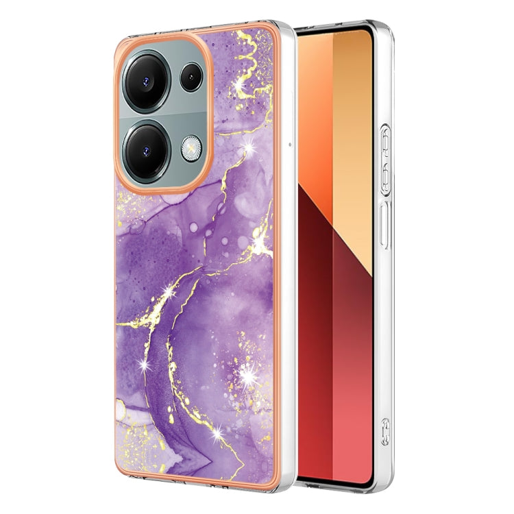 Electroplating Marble Dual-side IMD Phone Case, For Xiaomi Poco M6 Pro 4G, For Xiaomi Redmi A3, For Xiaomi Redmi Note 13 Pro 4G Global, For Xiaomi Redmi Note 13 4G Global, For Xiaomi K70E, For Xiaomi Poco X6 Pro, For Xiaomi Redmi Note 13 5G Global     ...
