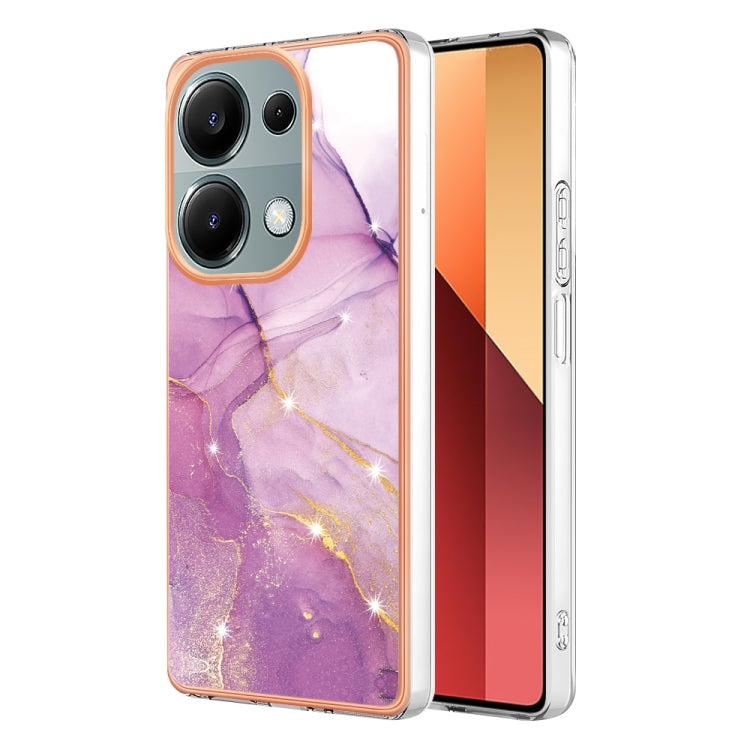 Electroplating Marble Dual-side IMD Phone Case, For Xiaomi Poco M6 Pro 4G, For Xiaomi Redmi A3, For Xiaomi Redmi Note 13 Pro 4G Global, For Xiaomi Redmi Note 13 4G Global, For Xiaomi K70E, For Xiaomi Poco X6 Pro, For Xiaomi Redmi Note 13 5G Global     ...