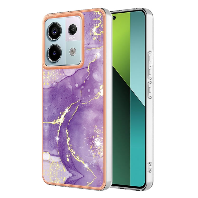 Electroplating Marble Dual-side IMD Phone Case, For Xiaomi Redmi Note 13 Pro+ 5G, For Xiaomi Redmi Note 13 Pro 5G Global, For Xiaomi 13T/13T Pro, For Xiaomi Poco F5 5G/Redmi Note 12 Turbo, For Xiaomi Poco F5 Pro 5G/Redmi K60, For Xiaomi Redmi Note 12S ...