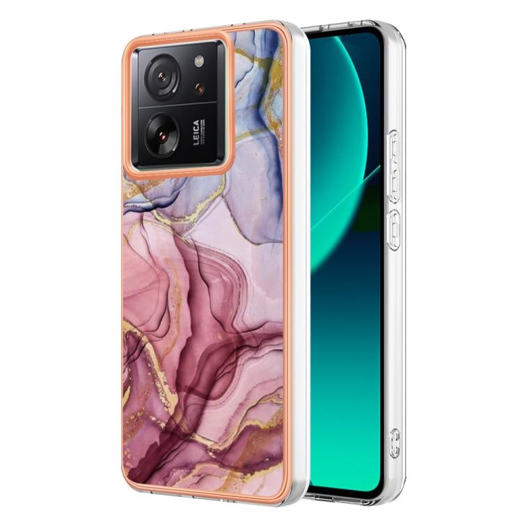Electroplating Marble Dual-side IMD TPU Phone Case, For Xiaomi 13T/13T Pro, For Xiaomi Poco F5 5G/Redmi Note 12 Turbo, For Xiaomi Poco F5 Pro 5G/Redmi K60, For Xiaomi Redmi Note 12S 4G, For Xiaomi Redmi Note 12 4G Global