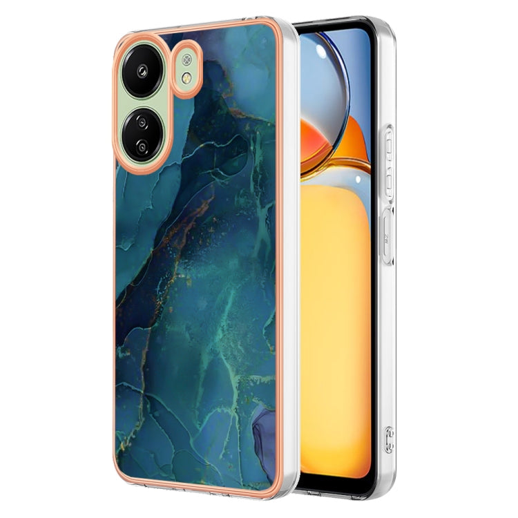 Electroplating Marble Dual-side IMD TPU Phone Case, For Xiaomi Redmi Note 13 Pro 4G/Poco M6 Pro 4G, For Xiaomi Redmi A3, Xiaomi Redmi Note 13 4G, For Xiaomi Poco X6 Pro / Redmi K70E, For Xiaomi Redmi Note 13 5G Global, For Xiaomi Redmi 13C 4G          ...