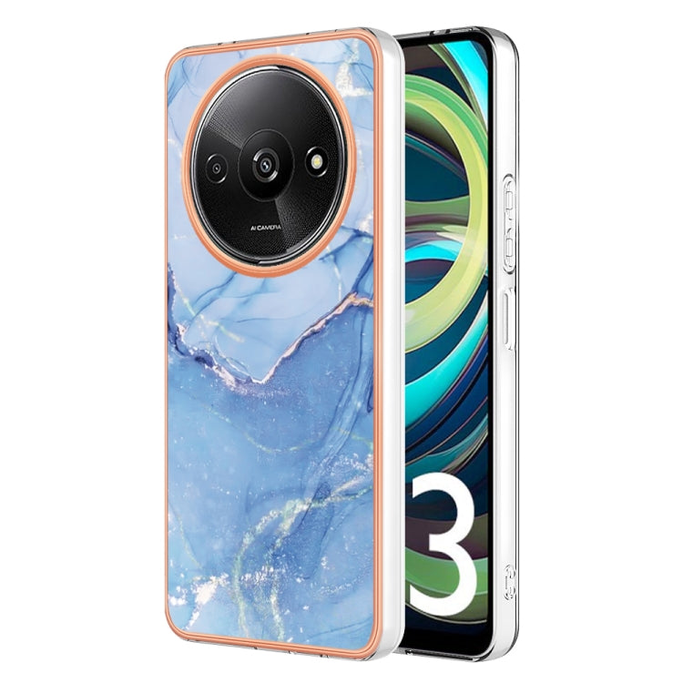 Electroplating Marble Dual-side IMD TPU Phone Case, For Xiaomi Redmi Note 13 Pro 4G/Poco M6 Pro 4G, For Xiaomi Redmi A3, Xiaomi Redmi Note 13 4G, For Xiaomi Poco X6 Pro / Redmi K70E, For Xiaomi Redmi Note 13 5G Global, For Xiaomi Redmi 13C 4G          ...