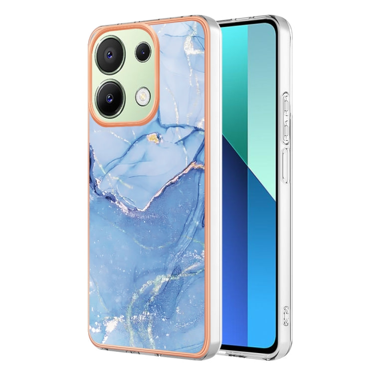 Electroplating Marble Dual-side IMD TPU Phone Case, For Xiaomi Redmi Note 13 Pro 4G/Poco M6 Pro 4G, For Xiaomi Redmi A3, Xiaomi Redmi Note 13 4G, For Xiaomi Poco X6 Pro / Redmi K70E, For Xiaomi Redmi Note 13 5G Global, For Xiaomi Redmi 13C 4G          ...