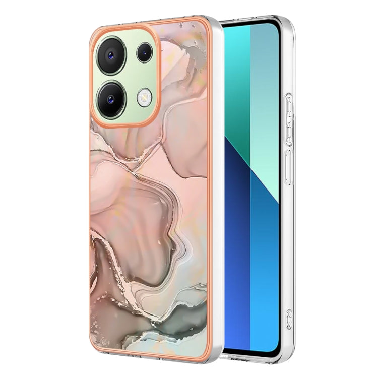 Electroplating Marble Dual-side IMD TPU Phone Case, For Xiaomi Redmi Note 13 Pro 4G/Poco M6 Pro 4G, For Xiaomi Redmi A3, Xiaomi Redmi Note 13 4G, For Xiaomi Poco X6 Pro / Redmi K70E, For Xiaomi Redmi Note 13 5G Global, For Xiaomi Redmi 13C 4G          ...