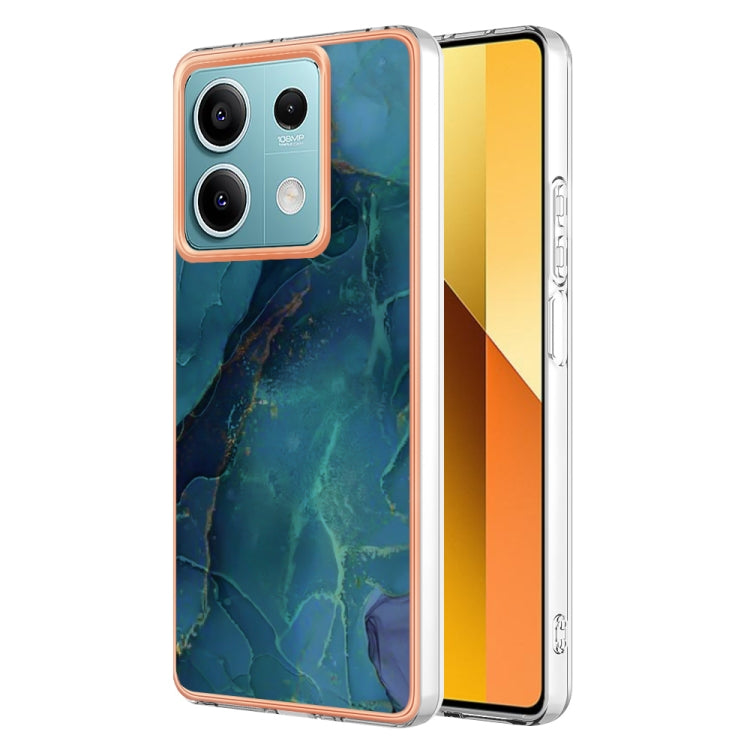 Electroplating Marble Dual-side IMD TPU Phone Case, For Xiaomi Redmi Note 13 Pro 4G/Poco M6 Pro 4G, For Xiaomi Redmi A3, Xiaomi Redmi Note 13 4G, For Xiaomi Poco X6 Pro / Redmi K70E, For Xiaomi Redmi Note 13 5G Global, For Xiaomi Redmi 13C 4G          ...