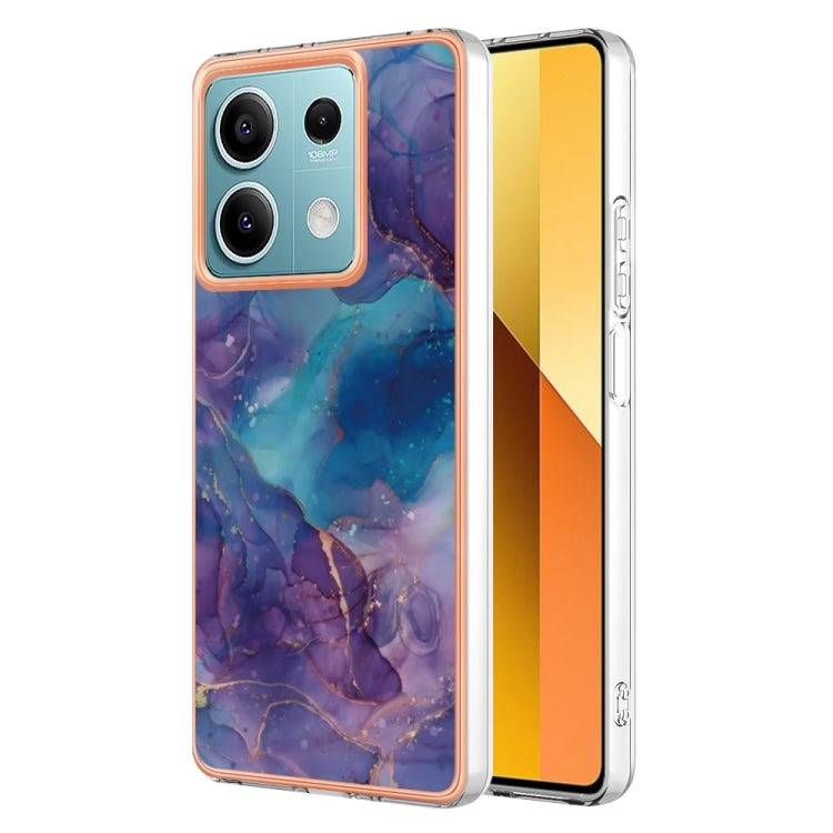 Electroplating Marble Dual-side IMD TPU Phone Case, For Xiaomi Redmi Note 13 Pro 4G/Poco M6 Pro 4G, For Xiaomi Redmi A3, Xiaomi Redmi Note 13 4G, For Xiaomi Poco X6 Pro / Redmi K70E, For Xiaomi Redmi Note 13 5G Global, For Xiaomi Redmi 13C 4G          ...