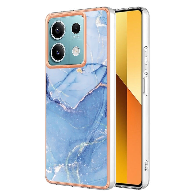 Electroplating Marble Dual-side IMD TPU Phone Case, For Xiaomi Redmi Note 13 Pro 4G/Poco M6 Pro 4G, For Xiaomi Redmi A3, Xiaomi Redmi Note 13 4G, For Xiaomi Poco X6 Pro / Redmi K70E, For Xiaomi Redmi Note 13 5G Global, For Xiaomi Redmi 13C 4G          ...
