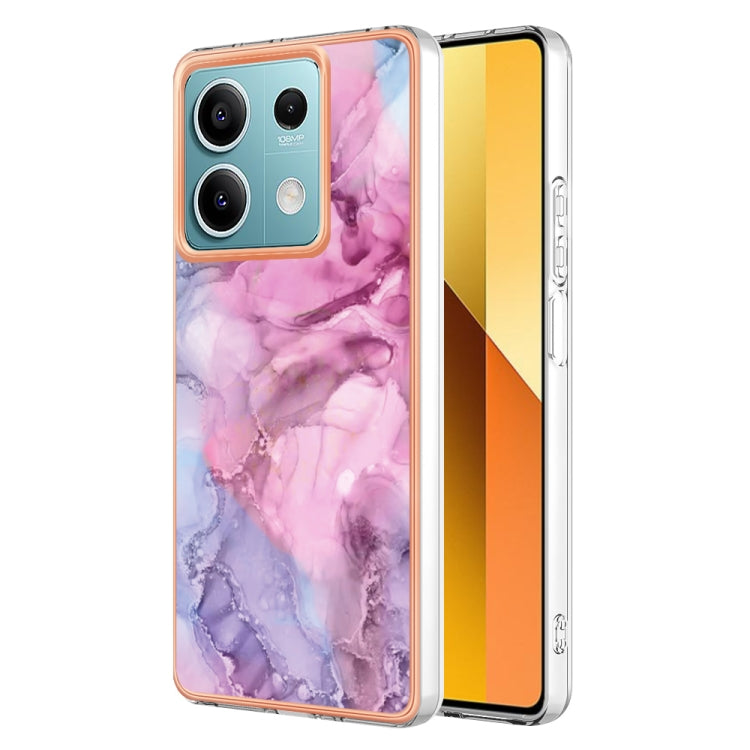 Electroplating Marble Dual-side IMD TPU Phone Case, For Xiaomi Redmi Note 13 Pro 4G/Poco M6 Pro 4G, For Xiaomi Redmi A3, Xiaomi Redmi Note 13 4G, For Xiaomi Poco X6 Pro / Redmi K70E, For Xiaomi Redmi Note 13 5G Global, For Xiaomi Redmi 13C 4G          ...
