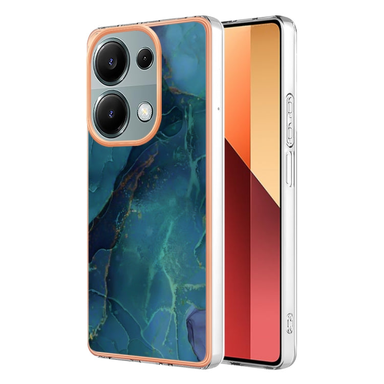 Electroplating Marble Dual-side IMD TPU Phone Case, For Xiaomi Redmi Note 13 Pro 4G/Poco M6 Pro 4G, For Xiaomi Redmi A3, Xiaomi Redmi Note 13 4G, For Xiaomi Poco X6 Pro / Redmi K70E, For Xiaomi Redmi Note 13 5G Global, For Xiaomi Redmi 13C 4G          ...
