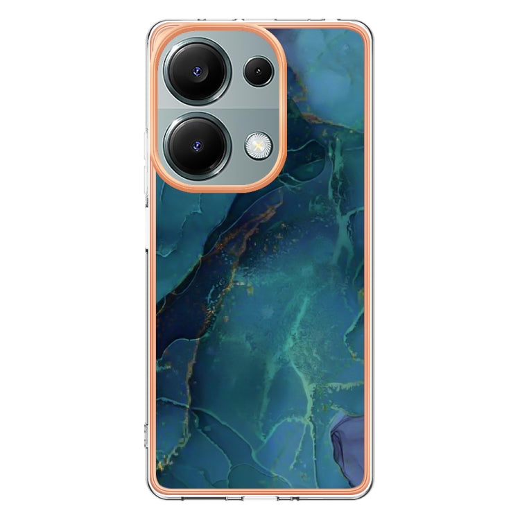 Electroplating Marble Dual-side IMD TPU Phone Case, For Xiaomi Redmi Note 13 Pro 4G/Poco M6 Pro 4G, For Xiaomi Redmi A3, Xiaomi Redmi Note 13 4G, For Xiaomi Poco X6 Pro / Redmi K70E, For Xiaomi Redmi Note 13 5G Global, For Xiaomi Redmi 13C 4G          ...