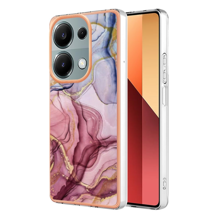 Electroplating Marble Dual-side IMD TPU Phone Case, For Xiaomi Redmi Note 13 Pro 4G/Poco M6 Pro 4G, For Xiaomi Redmi A3, Xiaomi Redmi Note 13 4G, For Xiaomi Poco X6 Pro / Redmi K70E, For Xiaomi Redmi Note 13 5G Global, For Xiaomi Redmi 13C 4G          ...