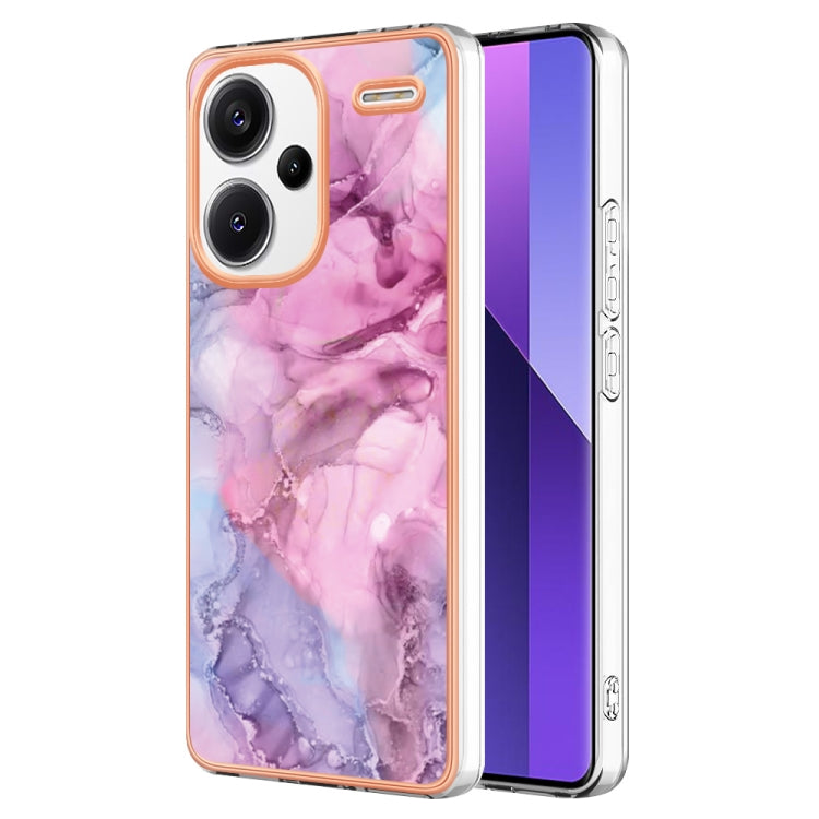 Electroplating Marble Dual-side IMD TPU Phone Case, For Xiaomi Redmi Note 13 Pro 4G/Poco M6 Pro 4G, For Xiaomi Redmi A3, Xiaomi Redmi Note 13 4G, For Xiaomi Poco X6 Pro / Redmi K70E, For Xiaomi Redmi Note 13 5G Global, For Xiaomi Redmi 13C 4G          ...