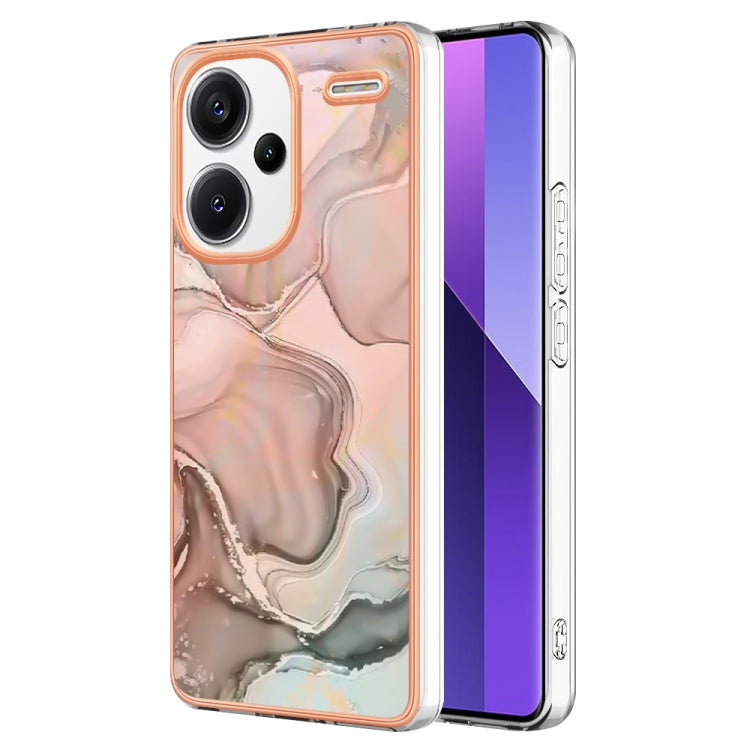 Electroplating Marble Dual-side IMD TPU Phone Case, For Xiaomi Redmi Note 13 Pro 4G/Poco M6 Pro 4G, For Xiaomi Redmi A3, Xiaomi Redmi Note 13 4G, For Xiaomi Poco X6 Pro / Redmi K70E, For Xiaomi Redmi Note 13 5G Global, For Xiaomi Redmi 13C 4G          ...