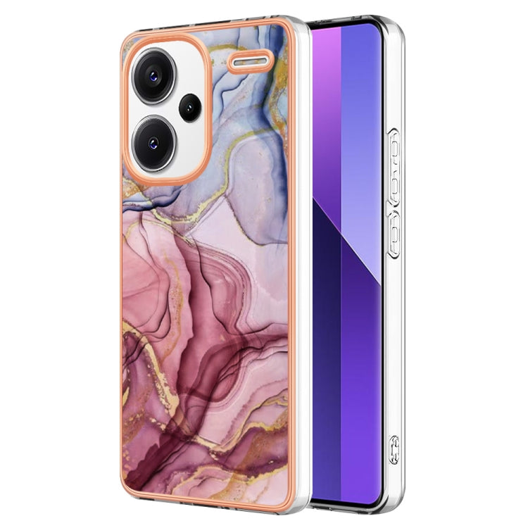 Electroplating Marble Dual-side IMD TPU Phone Case, For Xiaomi Redmi Note 13 Pro 4G/Poco M6 Pro 4G, For Xiaomi Redmi A3, Xiaomi Redmi Note 13 4G, For Xiaomi Poco X6 Pro / Redmi K70E, For Xiaomi Redmi Note 13 5G Global, For Xiaomi Redmi 13C 4G          ...