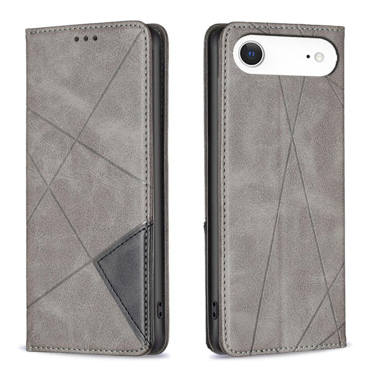 Rhombus Texture Magnetic Leather Phone Case, For iPhone 17 Pro Max, For iPhone 17 Pro, For iPhone 17, For iPhone Air, For iPhone 16 Pro Max, For iPhone 16 Pro, For iPhone 16 Plus, For iPhone 16