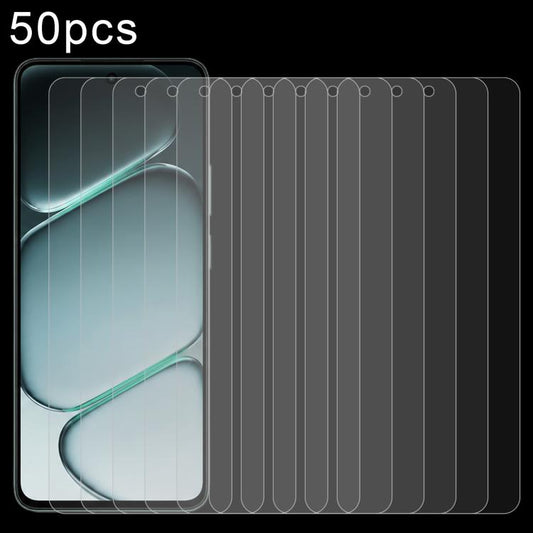 50pcs 0.26mm 9H 2.5D Tempered Glass Film, For OnePlus Turbo 6X 5G, For OnePlus Nord CE6 Lite, For OnePlus Nord 6 5G, For OnePlus 15T, For OnePlus Turbo 6V / Turbo 6, For OnePlus Nord 5, For OnePlus Ace 5 Ultra, For OnePlus Ace 5 Racing, For OnePlus 13s...
