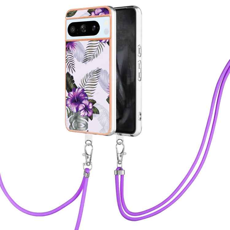 Electroplating IMD TPU Phone Case with Lanyard, For Google Pixel 9 Pro XL, For Google Pixel 9 / 9 Pro, For Google Pixel 8a, For Google Pixel 8 Pro, For Google Pixel 8, For Google Pixel 7a, For Google Pixel 6a
