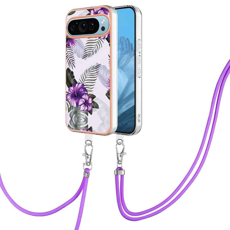 Electroplating IMD TPU Phone Case with Lanyard, For Google Pixel 9 Pro XL, For Google Pixel 9 / 9 Pro, For Google Pixel 8a, For Google Pixel 8 Pro, For Google Pixel 8, For Google Pixel 7a, For Google Pixel 6a