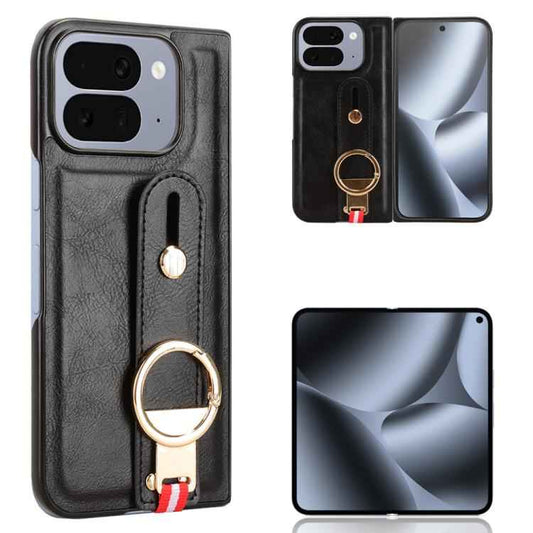 Wristband Leather Back Phone Case, For Google Pixel 10 Pro Fold, For Google Pixel 9a, For Google Pixel 9 Pro XL, For Google Pixel 9 Pro Fold, For Google Pixel 9 Pro, For Google Pixel 9, For Google Pixel 8a, For Google Pixel 8 Pro, For Google Pixel 8