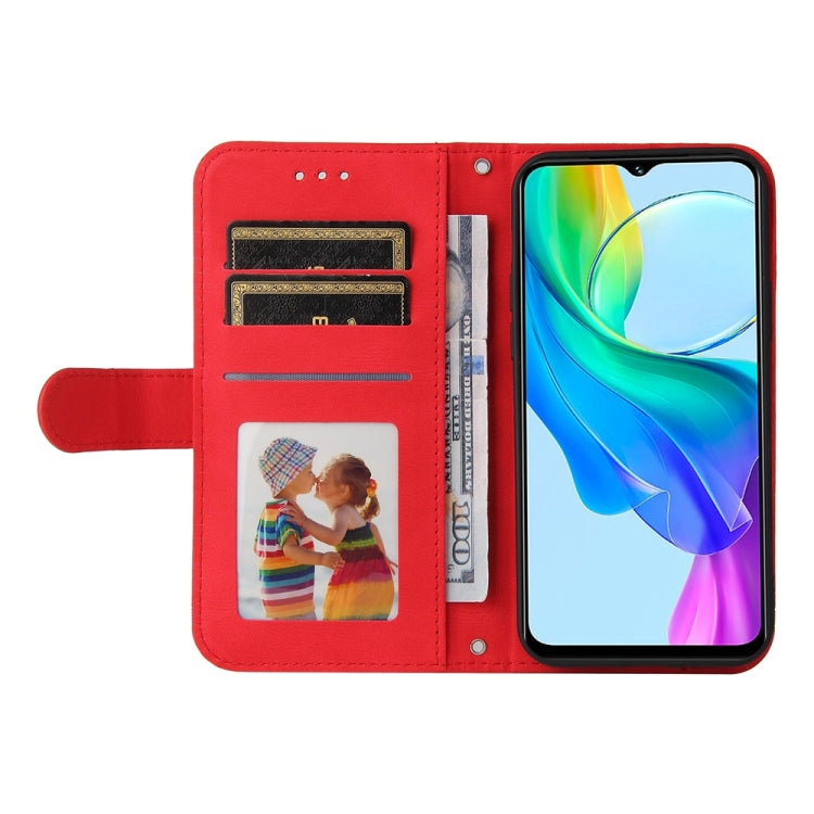 Skin Feel Life Tree Metal Button Leather Phone Case, For vivo Y03 4G, For vivo Y200 / V29e Global, For vivo Y17s, For vivo Y36 4G / 5G Foreign, For vivo Y78 5G Foreign