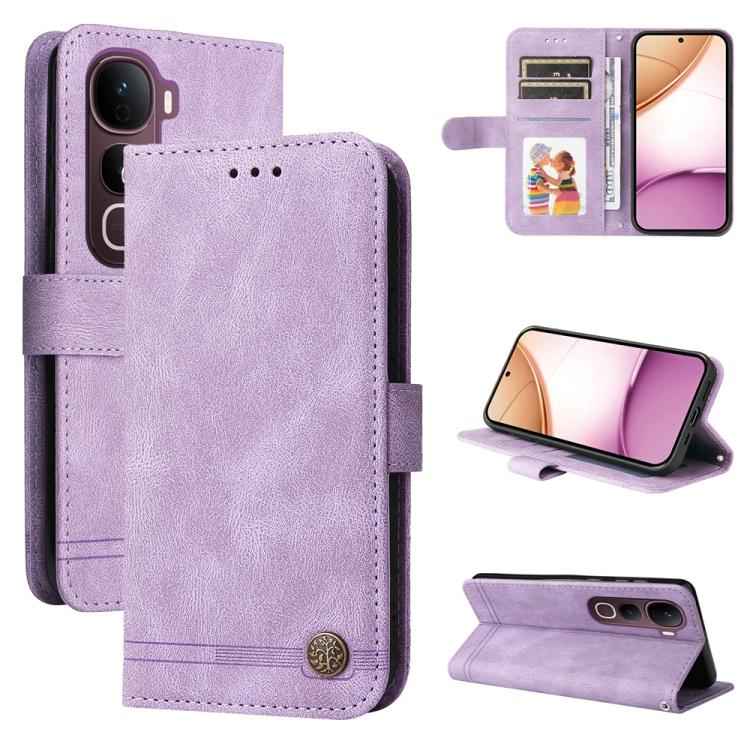 Skin Feel Life Tree Metal Button Leather Phone Case, For vivo Y500 Pro 5G, For vivo X300 Pro, For vivo X300, For vivo V60 Lite 4G / 5G, For vivo Y31 5G 2025, For vivo Y400 5G, For vivo V60 5G Global, For vivo Y400 Pro 5G / V40e / iQOO Z9s              ...